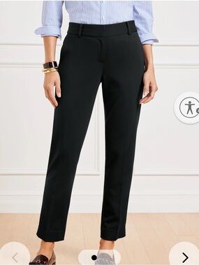 Talbots Hampshire Ankle Pants Curvy
